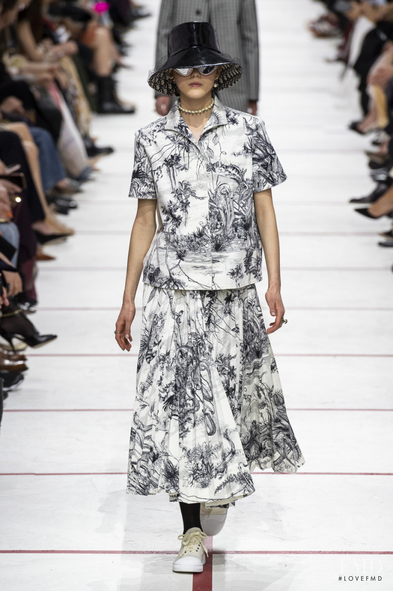 Aleksandra Racic featured in  the Christian Dior fashion show for Autumn/Winter 2019