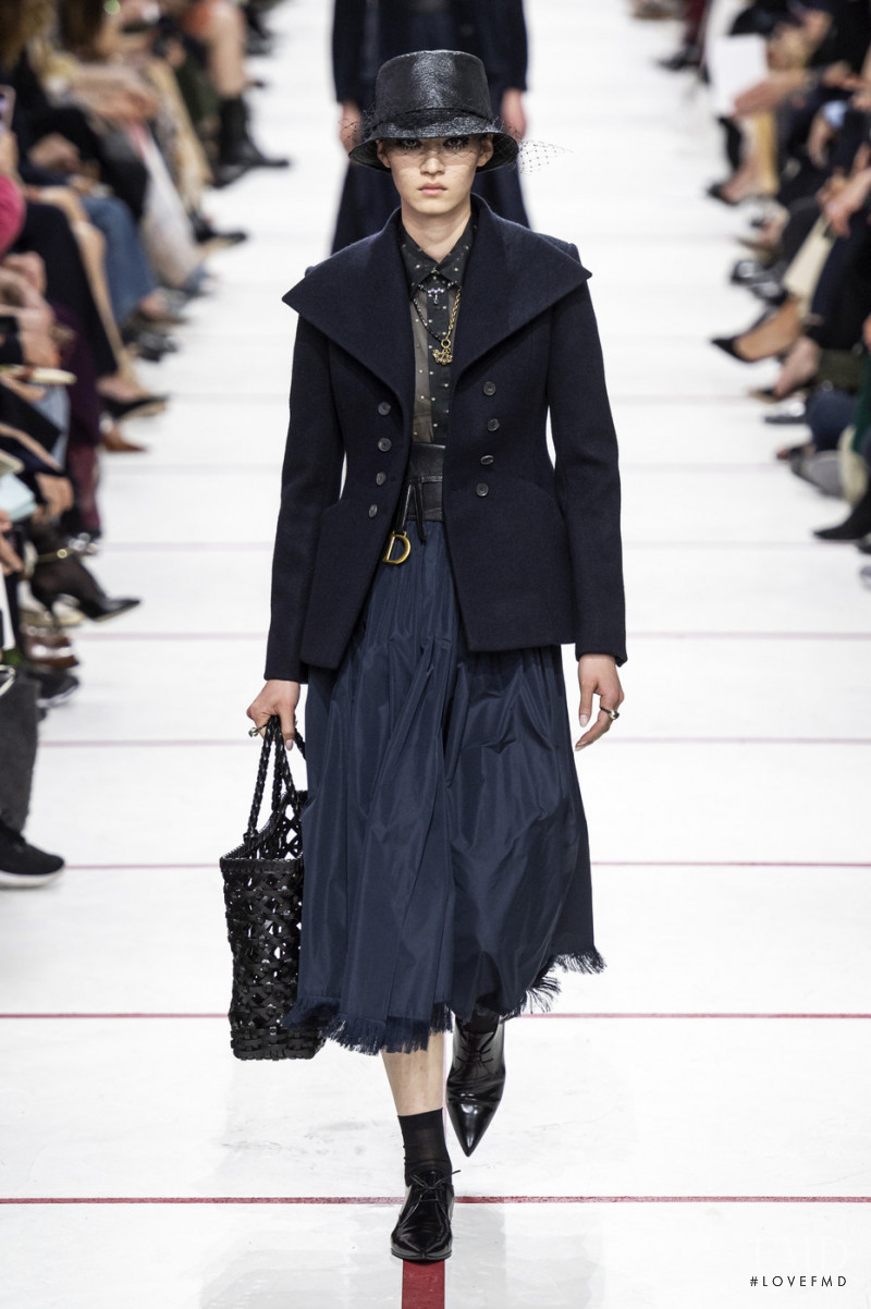 Miki Ehara featured in  the Christian Dior fashion show for Autumn/Winter 2019