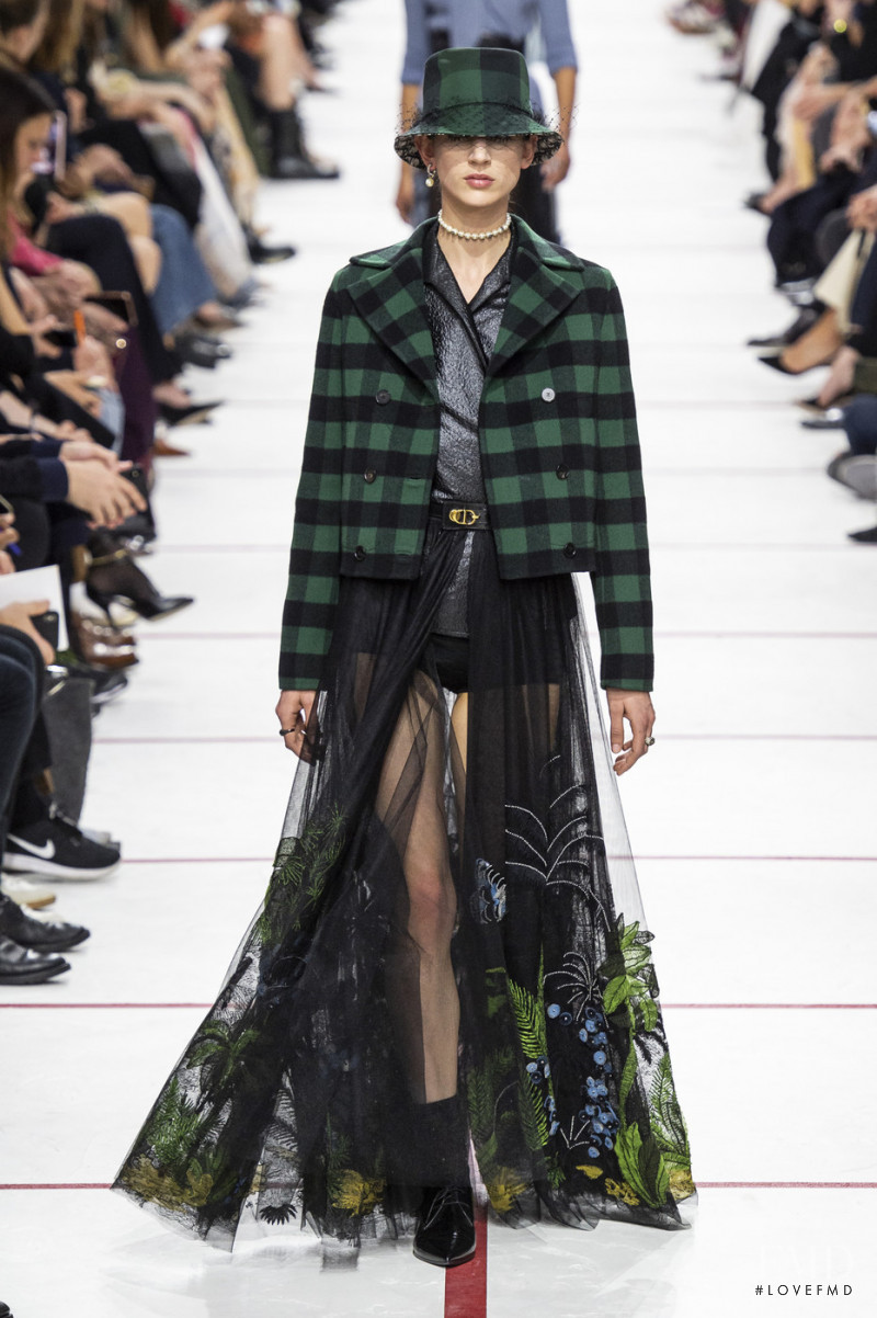 Rachel Marx featured in  the Christian Dior fashion show for Autumn/Winter 2019