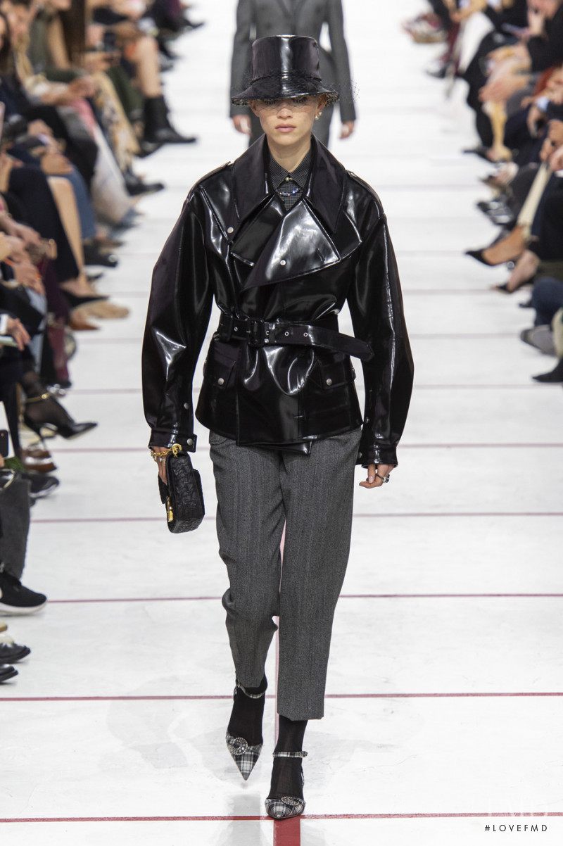 Rebecca Leigh Longendyke featured in  the Christian Dior fashion show for Autumn/Winter 2019