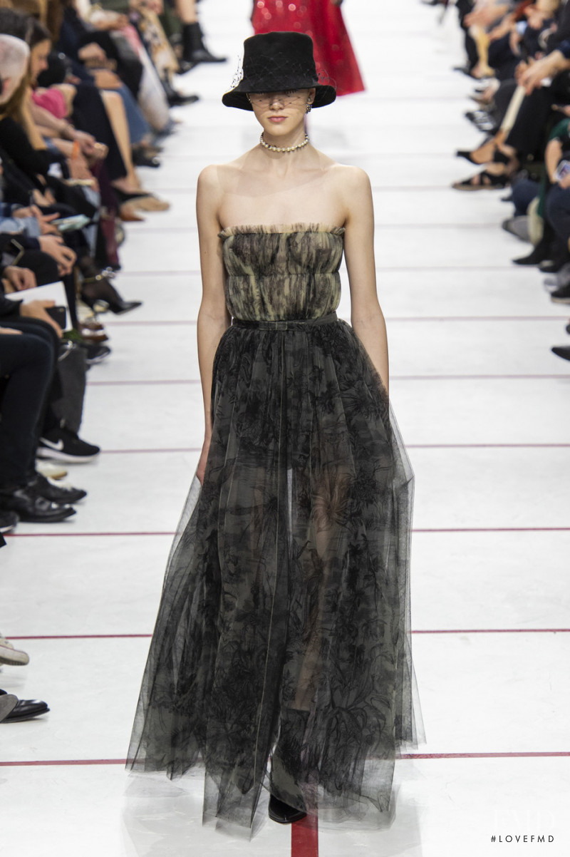 Natalia Trnkova featured in  the Christian Dior fashion show for Autumn/Winter 2019