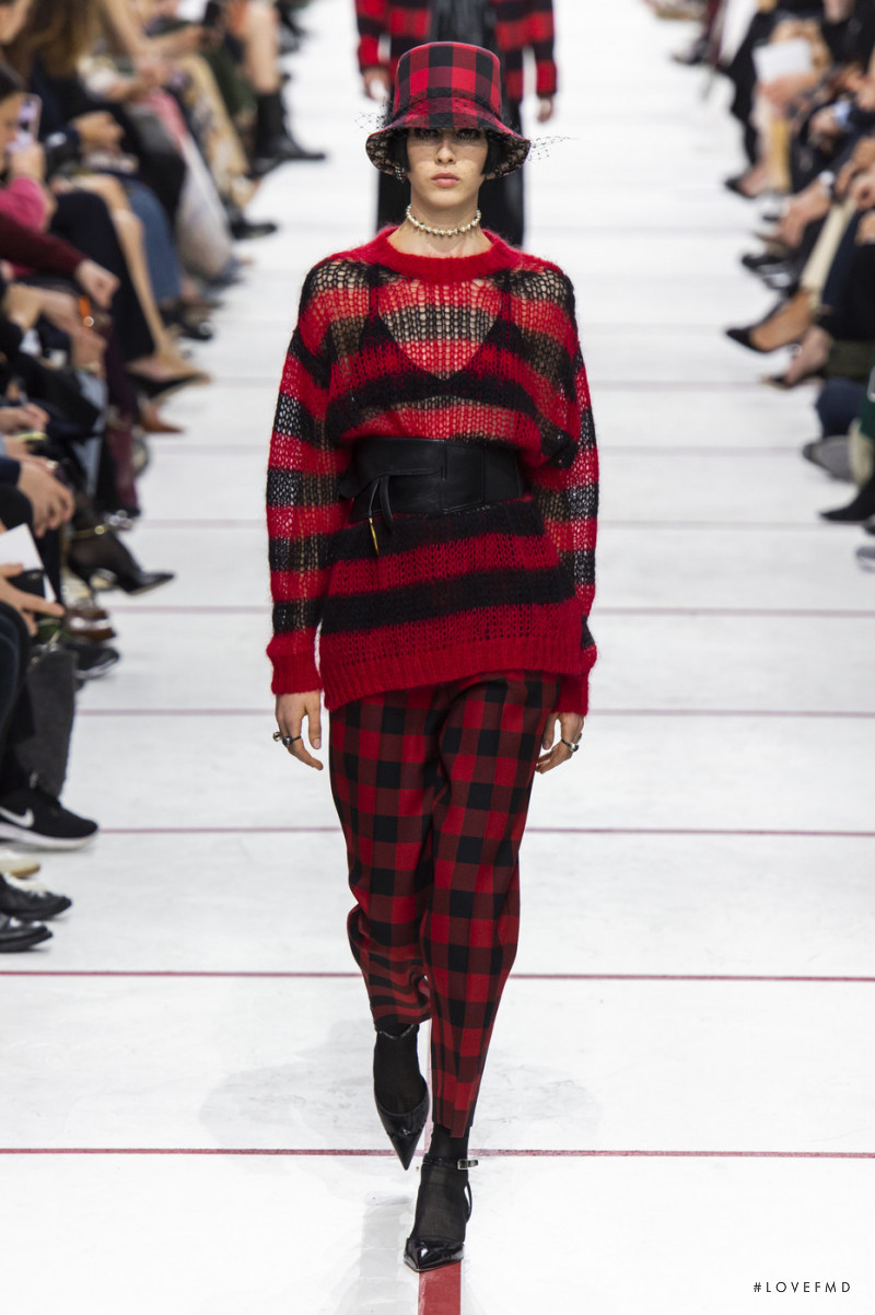 Anahi Irina Puntin featured in  the Christian Dior fashion show for Autumn/Winter 2019