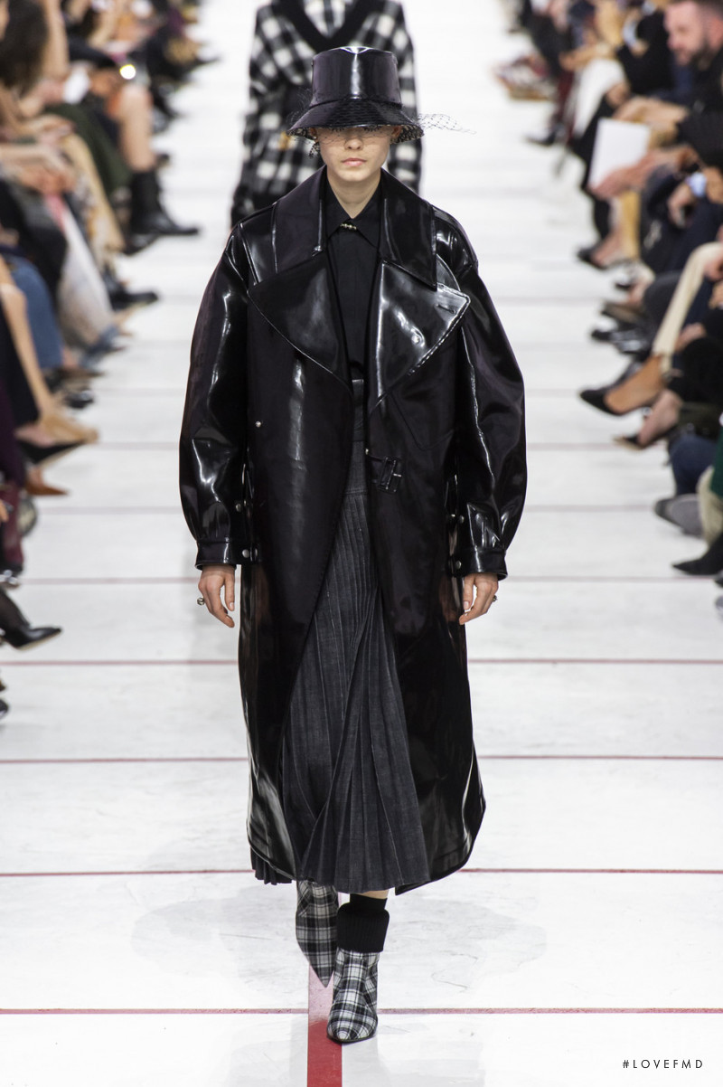 Maike Inga featured in  the Christian Dior fashion show for Autumn/Winter 2019