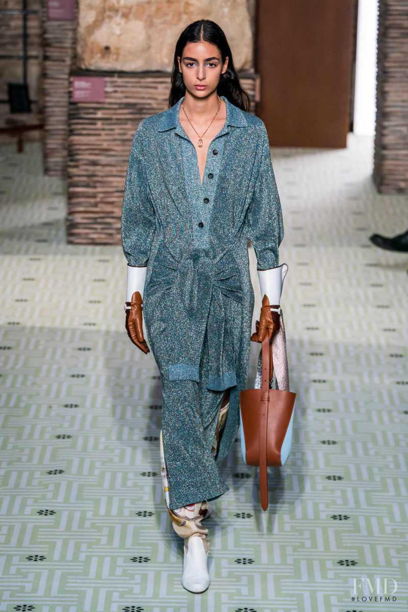 Nora Attal featured in  the Lanvin fashion show for Autumn/Winter 2019