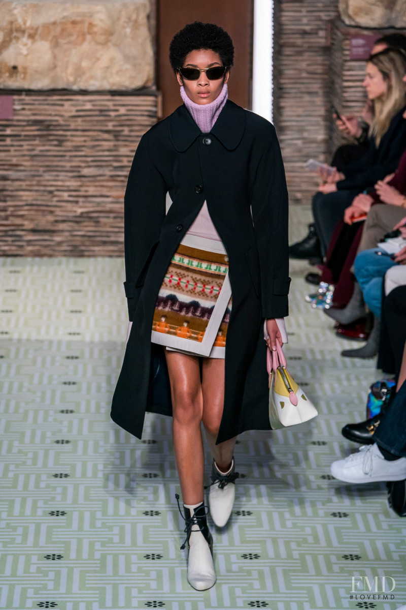 Licett Morillo featured in  the Lanvin fashion show for Autumn/Winter 2019