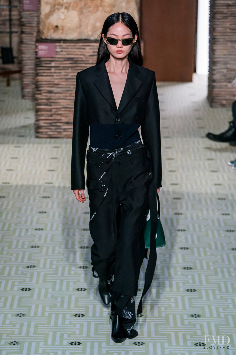 Hyun Ji Shin featured in  the Lanvin fashion show for Autumn/Winter 2019