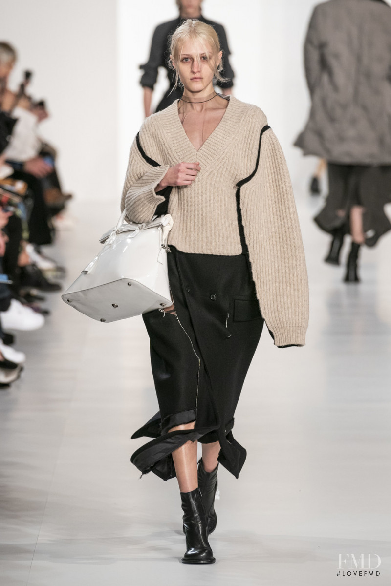 Abby Hendershot featured in  the Maison Martin Margiela fashion show for Autumn/Winter 2019