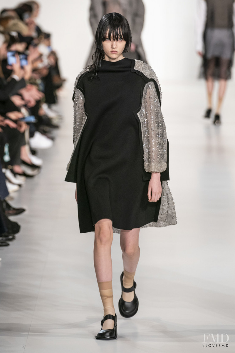 Sofia Steinberg featured in  the Maison Martin Margiela fashion show for Autumn/Winter 2019