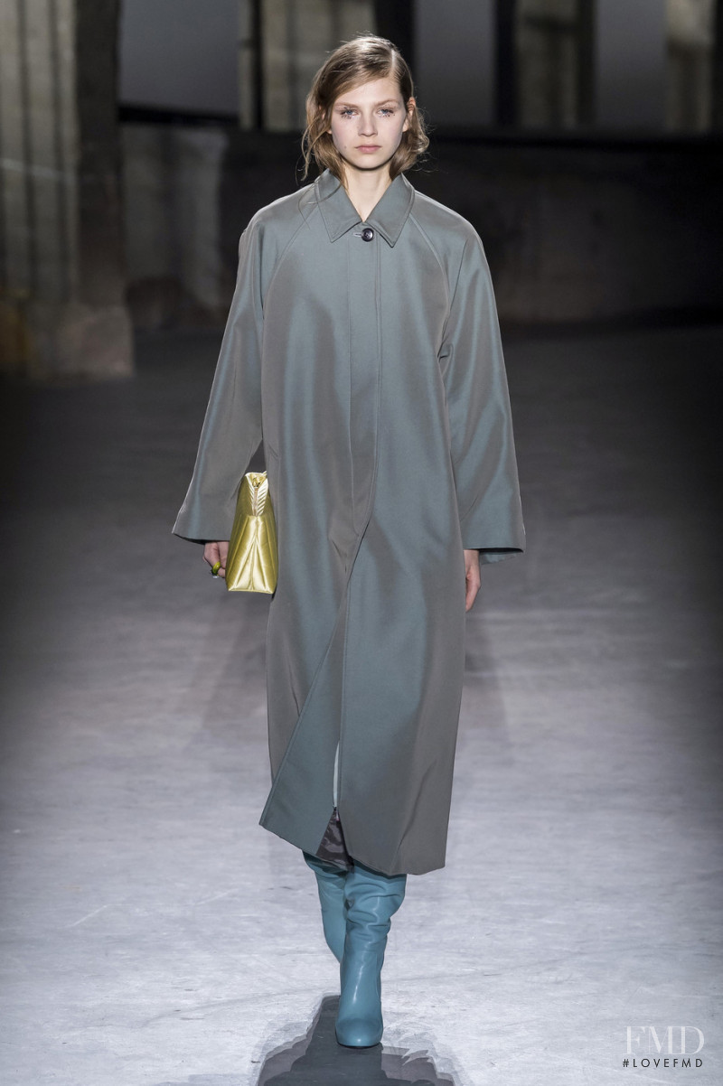 Deirdre Firinne featured in  the Dries van Noten fashion show for Autumn/Winter 2019
