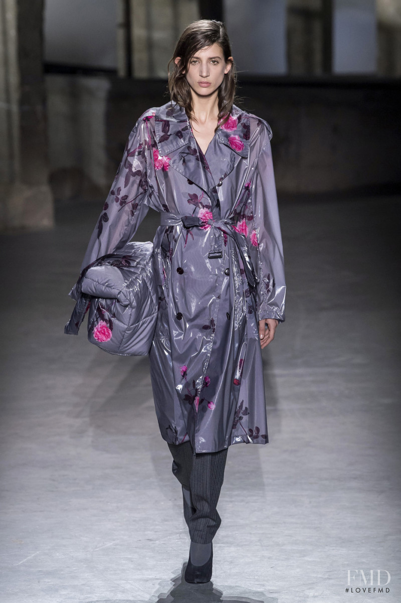 Rachel Marx featured in  the Dries van Noten fashion show for Autumn/Winter 2019