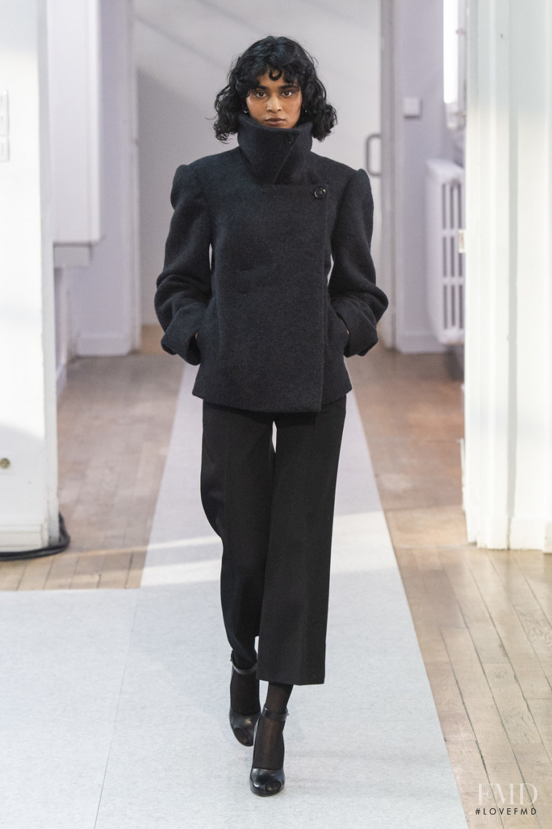 Radhika Nair featured in  the Christophe Lemaire fashion show for Autumn/Winter 2019