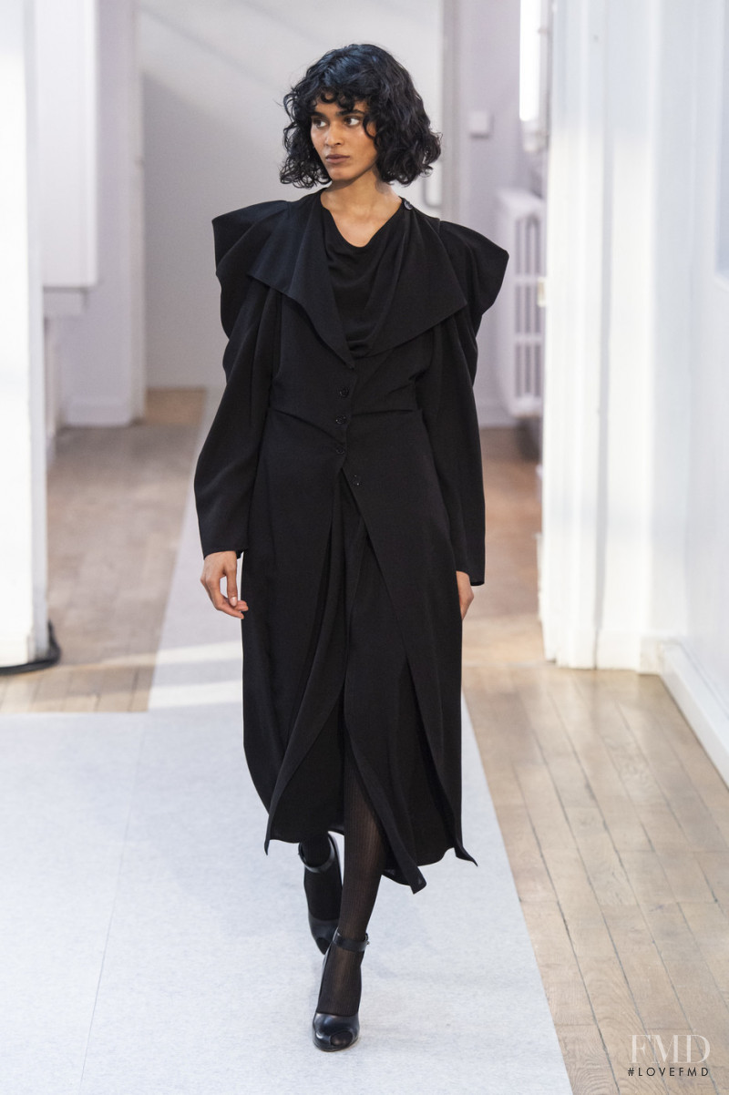 Radhika Nair featured in  the Christophe Lemaire fashion show for Autumn/Winter 2019