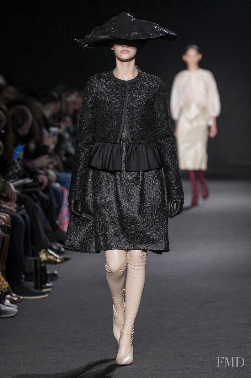 Aivita Muze featured in  the Rochas fashion show for Autumn/Winter 2019