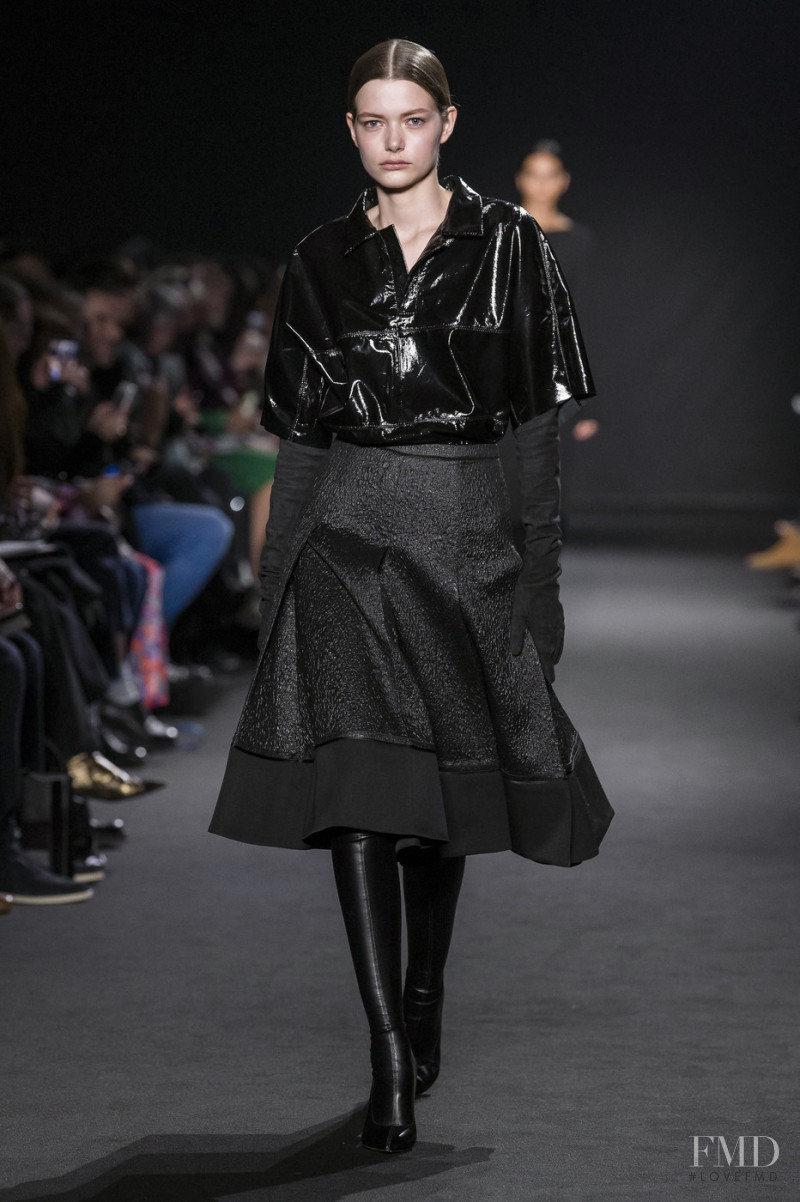 Louise Robert featured in  the Rochas fashion show for Autumn/Winter 2019