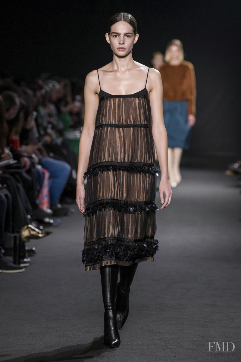Matilde Buoso featured in  the Rochas fashion show for Autumn/Winter 2019