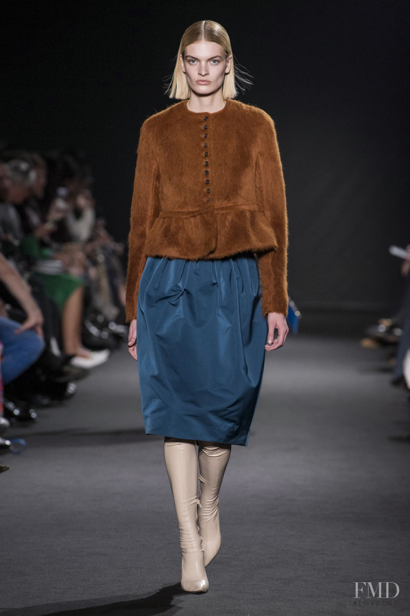 Juliane Grüner featured in  the Rochas fashion show for Autumn/Winter 2019