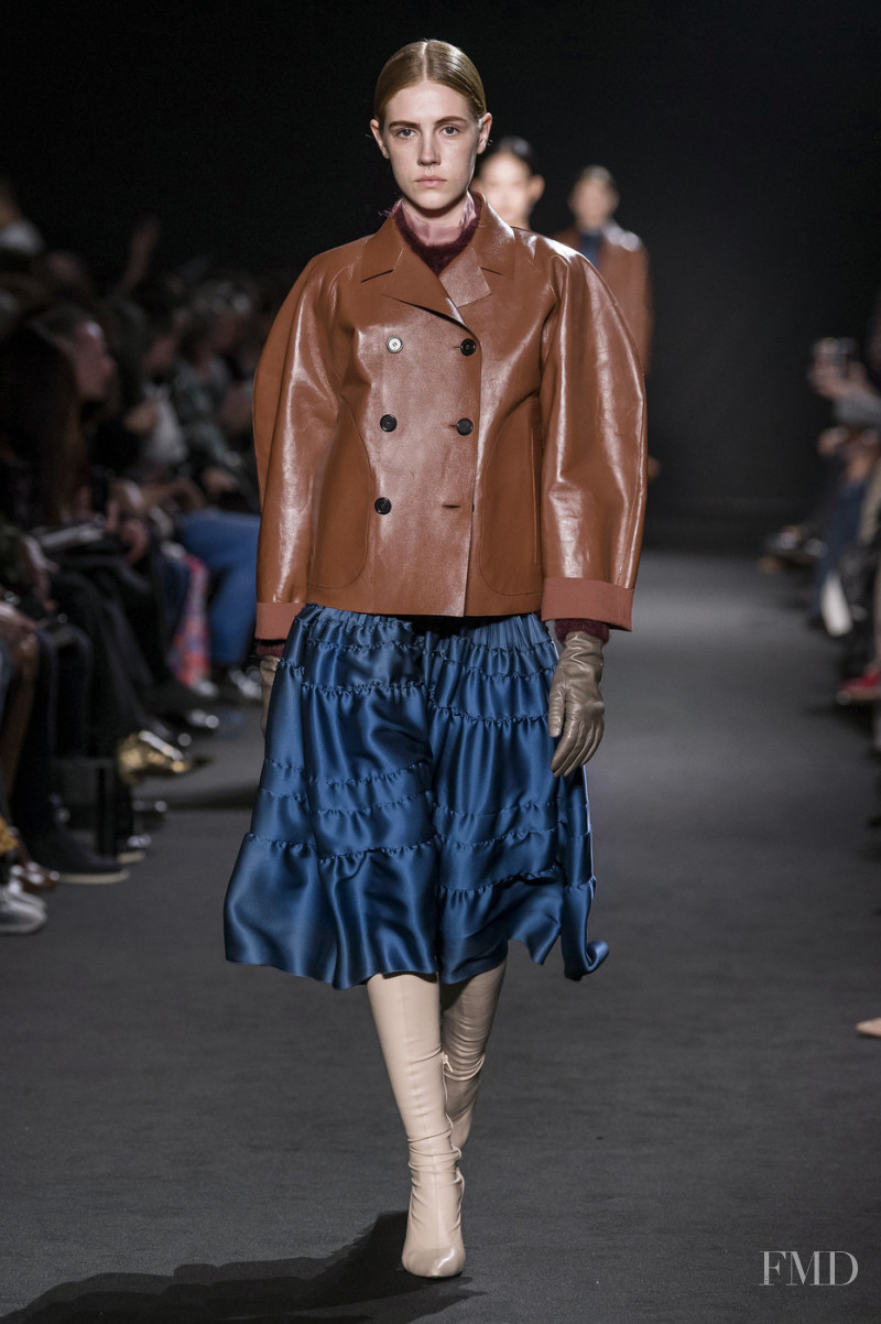 Liv Sillinger featured in  the Rochas fashion show for Autumn/Winter 2019