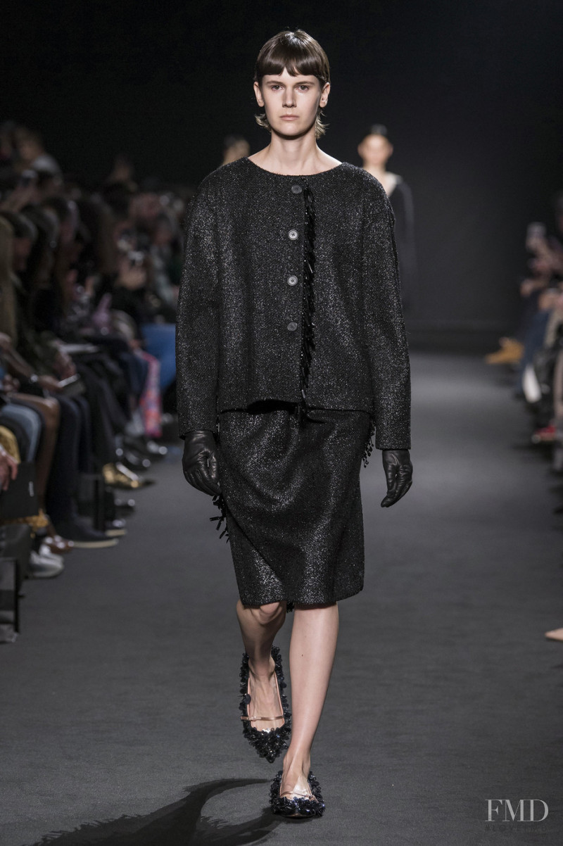 Jamily Meurer Wernke featured in  the Rochas fashion show for Autumn/Winter 2019
