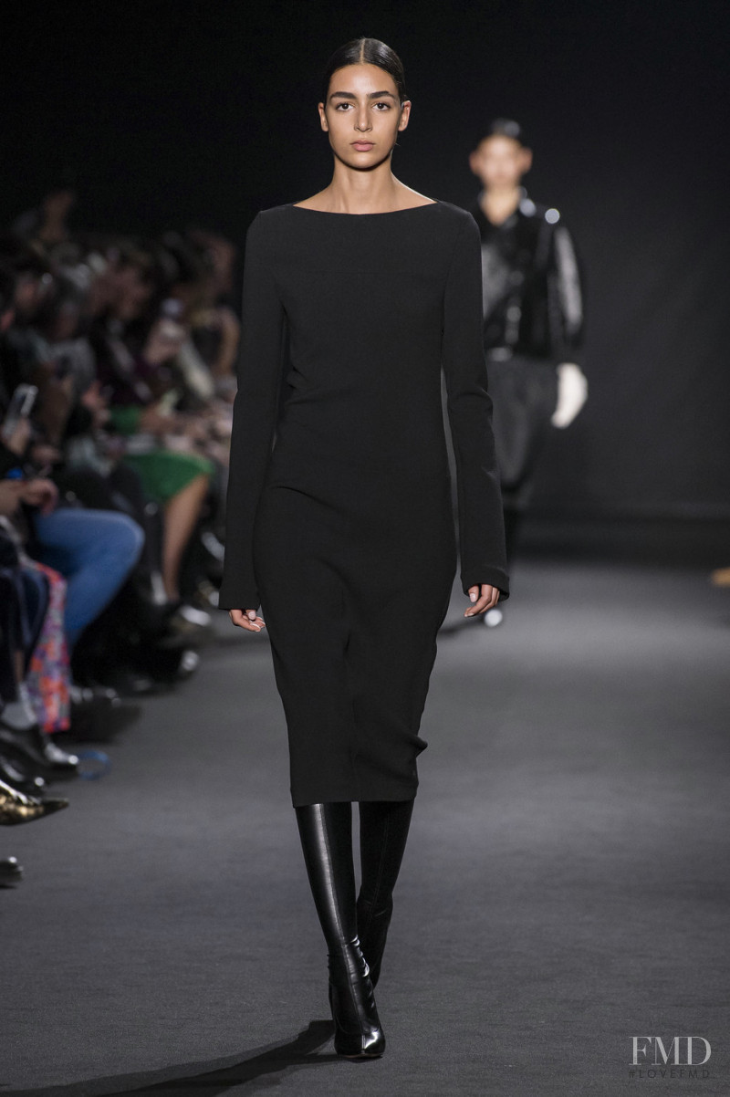 Nora Attal featured in  the Rochas fashion show for Autumn/Winter 2019