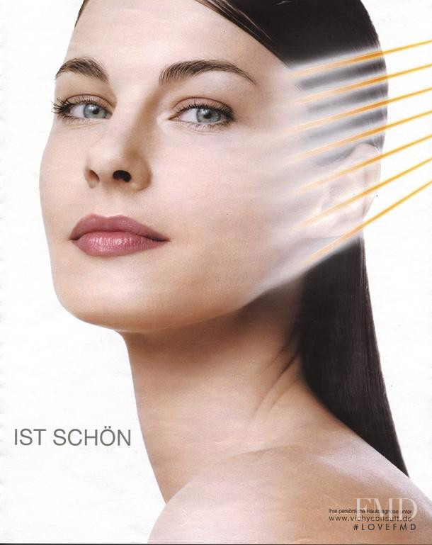 Connie Houston featured in  the Vichy Liftactiv advertisement for Spring/Summer 2010