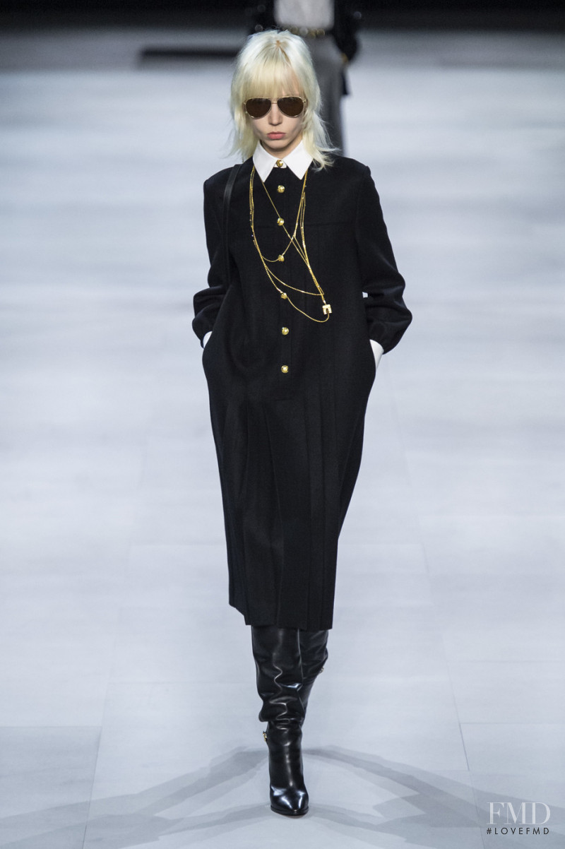 Cheyenne Keuben featured in  the Celine fashion show for Autumn/Winter 2019