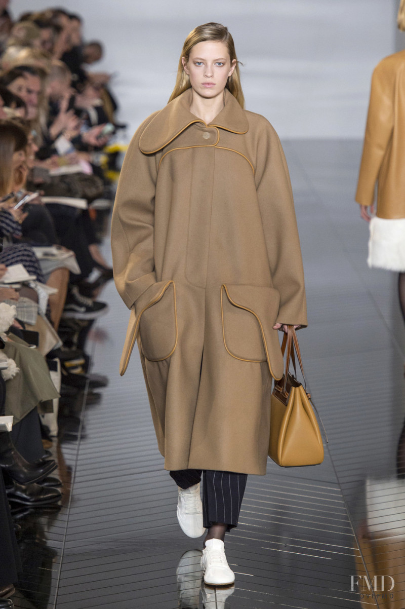 Kat Carter featured in  the Loewe fashion show for Autumn/Winter 2019