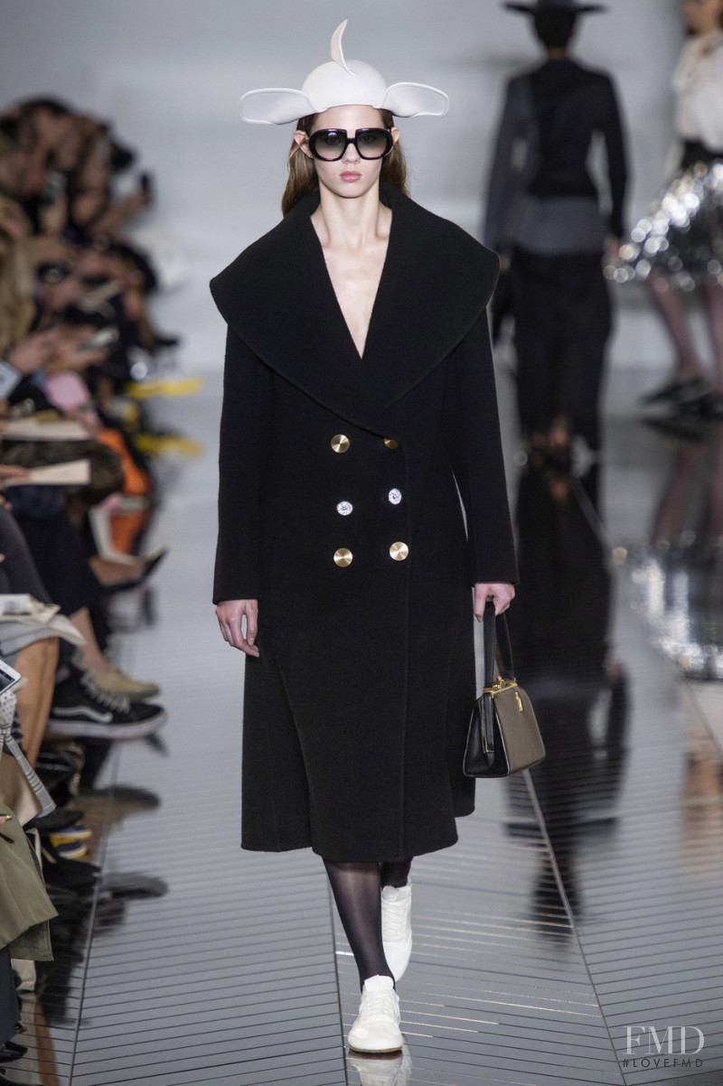 Julia Merkelbach featured in  the Loewe fashion show for Autumn/Winter 2019