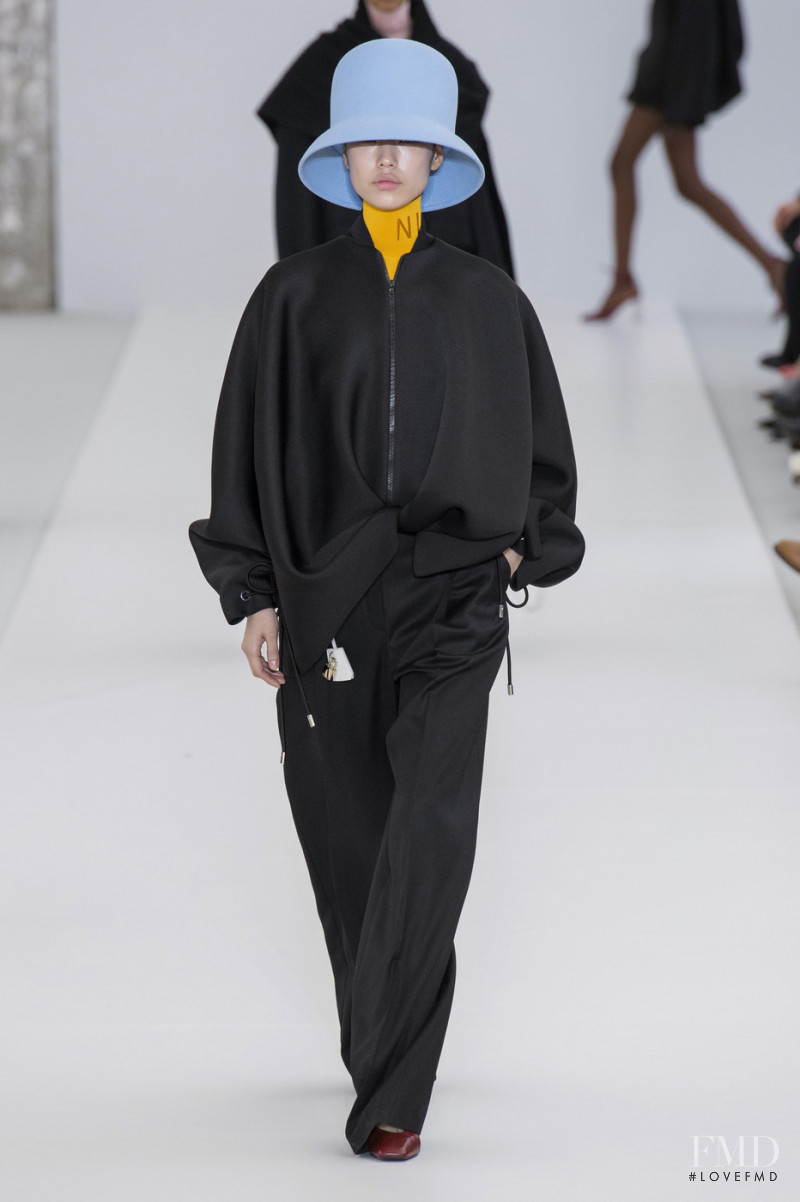 Heejung Park featured in  the Nina Ricci fashion show for Autumn/Winter 2019