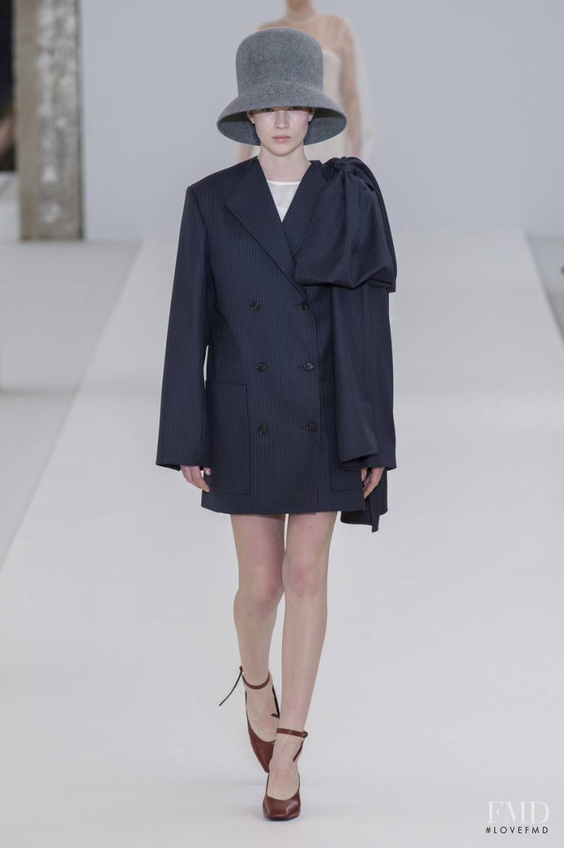 Sara Eirud featured in  the Nina Ricci fashion show for Autumn/Winter 2019