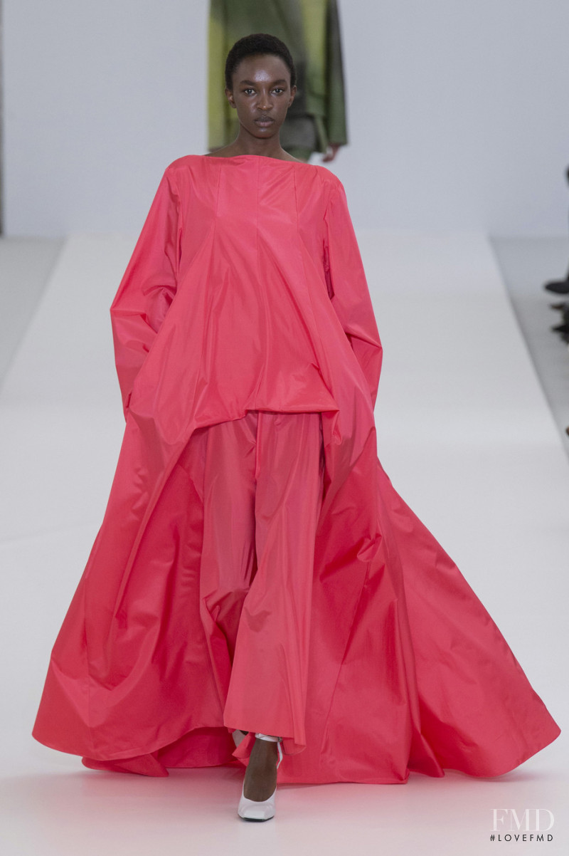 Nicole Atieno featured in  the Nina Ricci fashion show for Autumn/Winter 2019