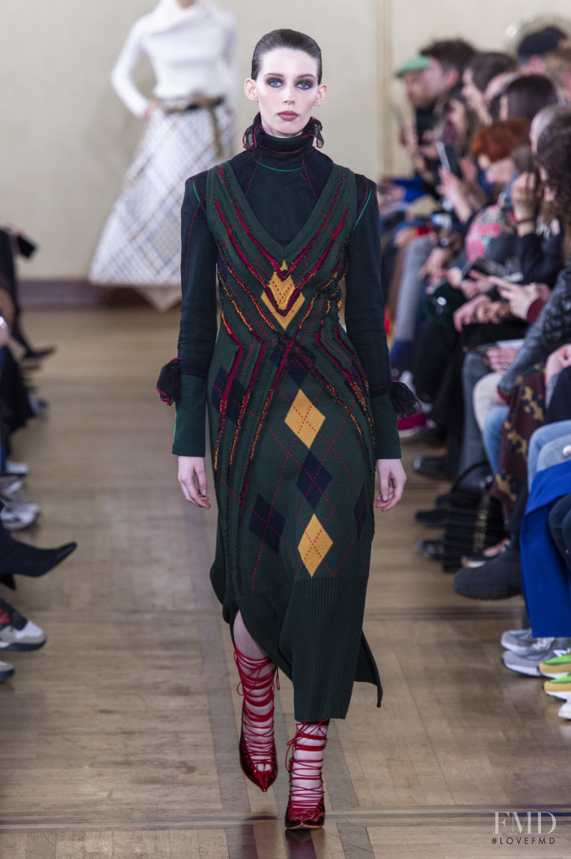 Lina Stensjo Simonsen featured in  the Y/Project fashion show for Autumn/Winter 2019