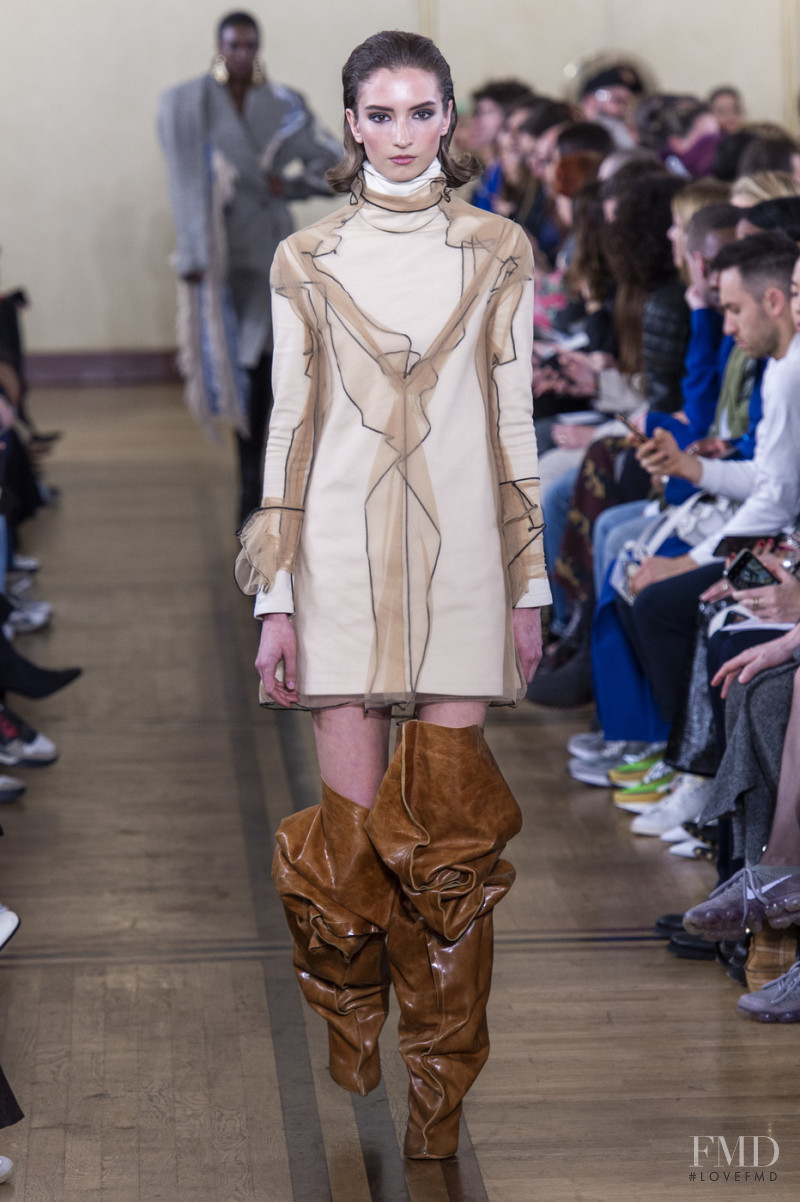 Bella Marie Miller featured in  the Y/Project fashion show for Autumn/Winter 2019