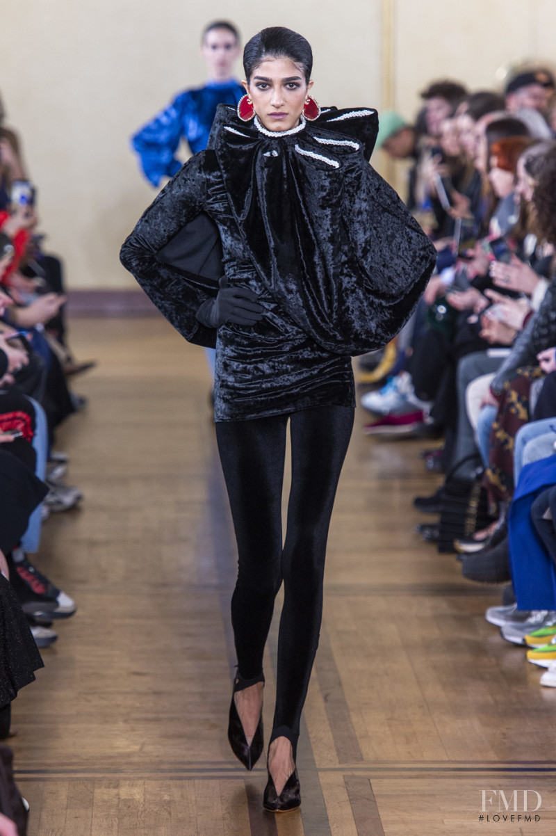 Gunce Gozutok featured in  the Y/Project fashion show for Autumn/Winter 2019