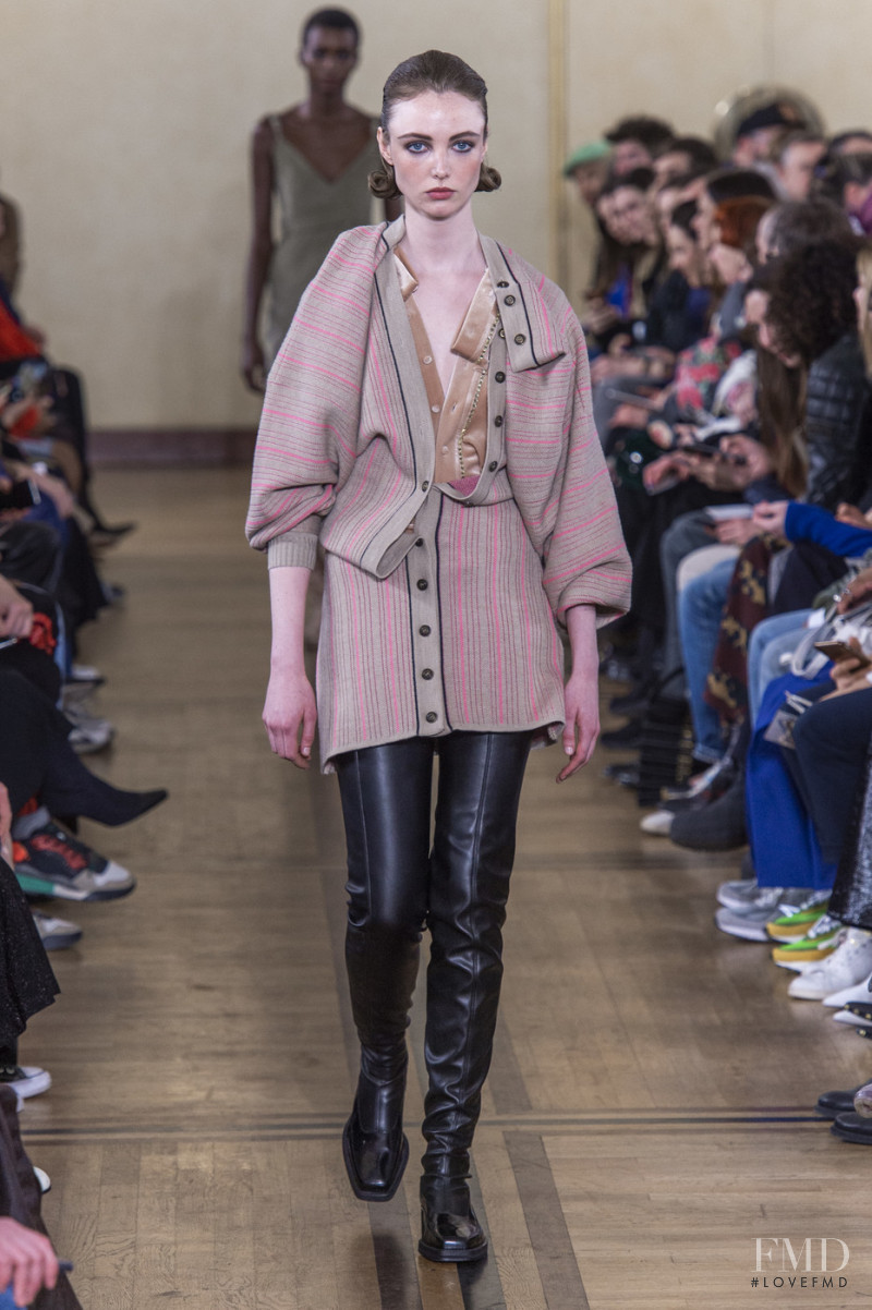 Asta Stensson featured in  the Y/Project fashion show for Autumn/Winter 2019