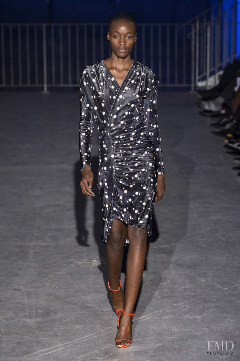 Michele Opiyo featured in  the Atlein fashion show for Autumn/Winter 2019