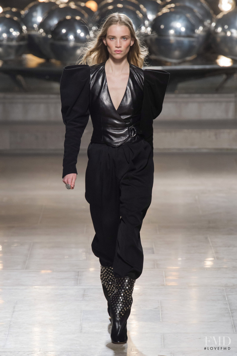 Rebecca Leigh Longendyke featured in  the Isabel Marant fashion show for Autumn/Winter 2019