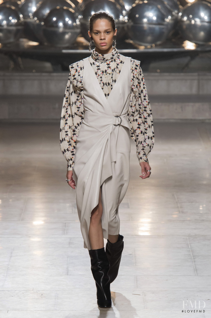 Hiandra Martinez featured in  the Isabel Marant fashion show for Autumn/Winter 2019