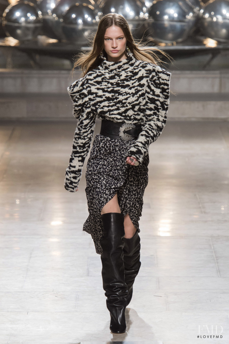Faretta Radic featured in  the Isabel Marant fashion show for Autumn/Winter 2019