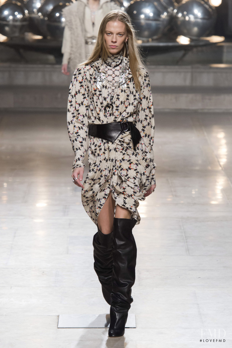 Lexi Boling featured in  the Isabel Marant fashion show for Autumn/Winter 2019