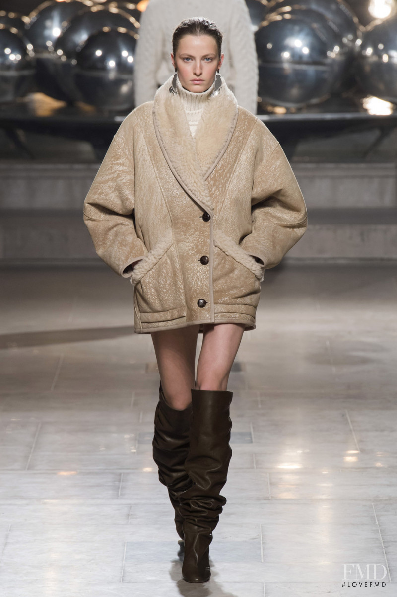 Felice Noordhoff featured in  the Isabel Marant fashion show for Autumn/Winter 2019