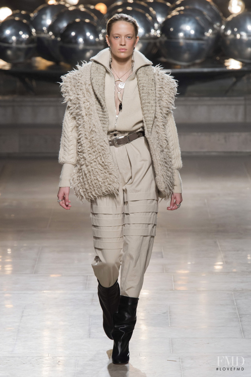 Kat Carter featured in  the Isabel Marant fashion show for Autumn/Winter 2019