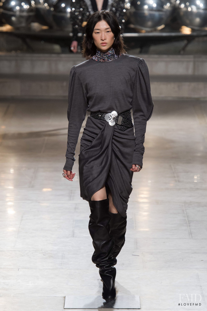 Chu Wong featured in  the Isabel Marant fashion show for Autumn/Winter 2019