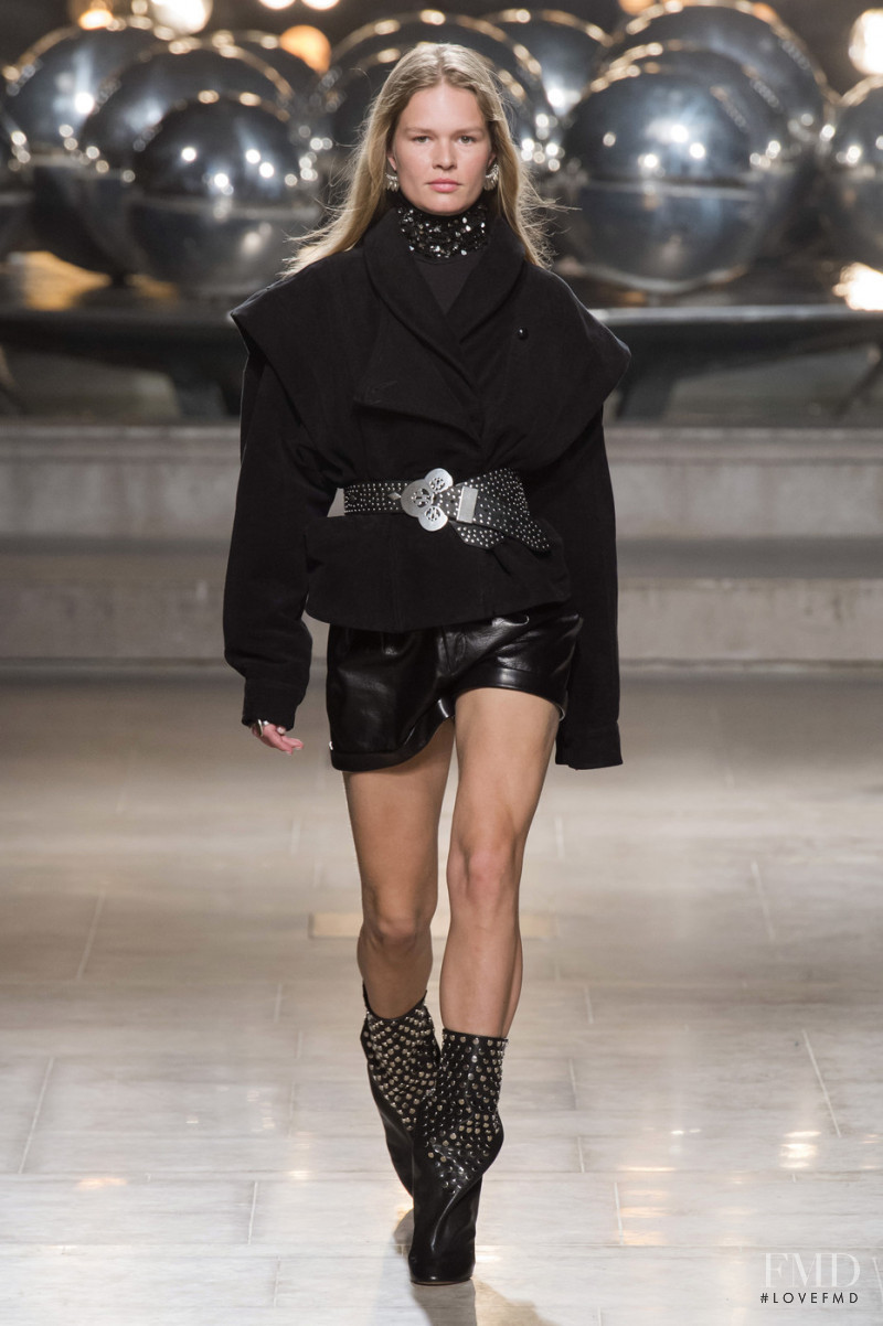 Anna Ewers featured in  the Isabel Marant fashion show for Autumn/Winter 2019