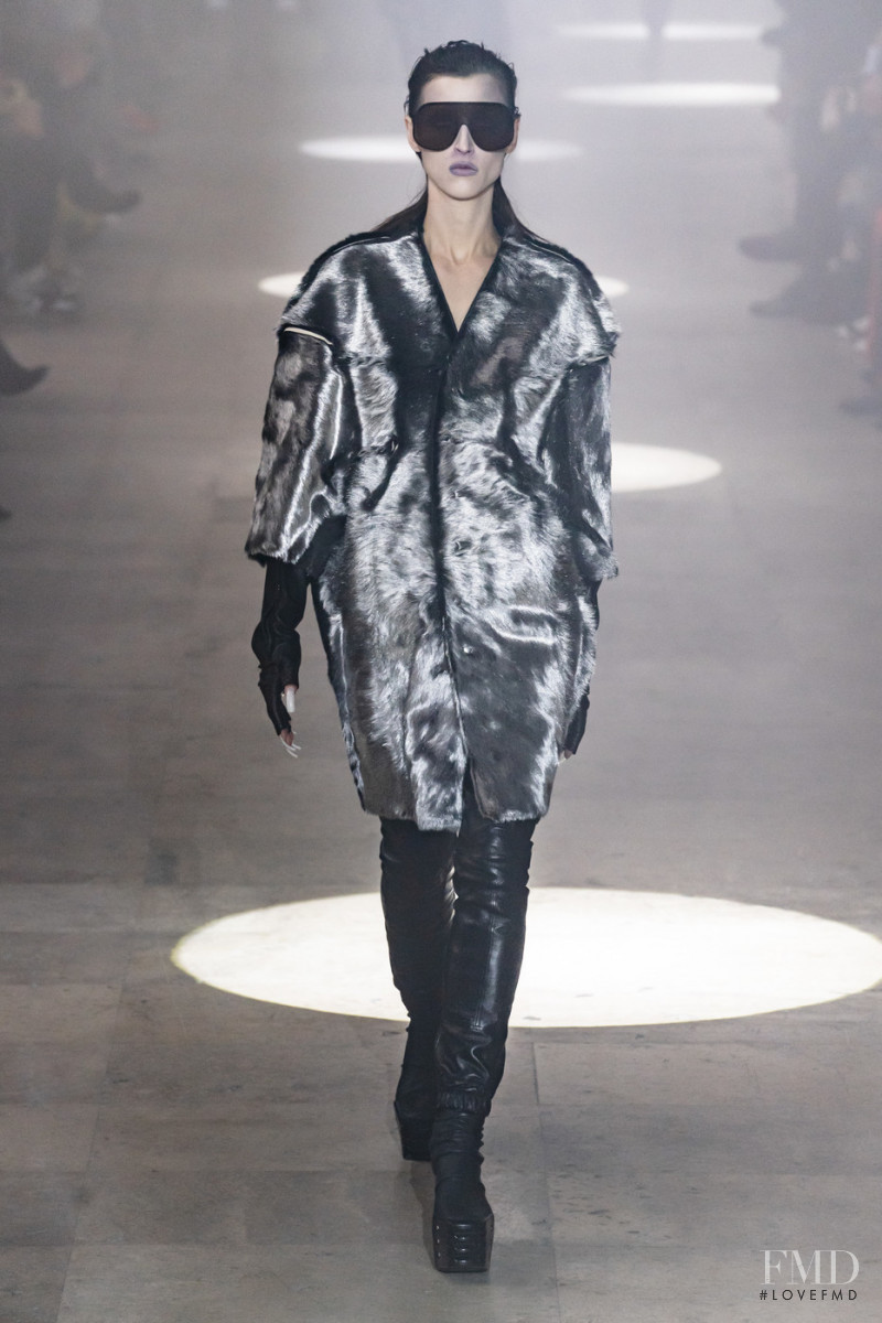 Freddy Fred Engel featured in  the Rick Owens fashion show for Autumn/Winter 2019