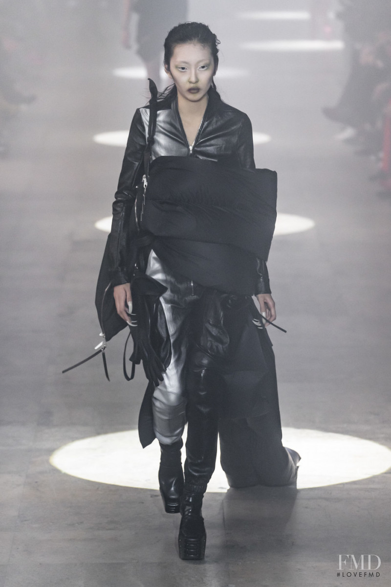 Joa Hey Yeon featured in  the Rick Owens fashion show for Autumn/Winter 2019