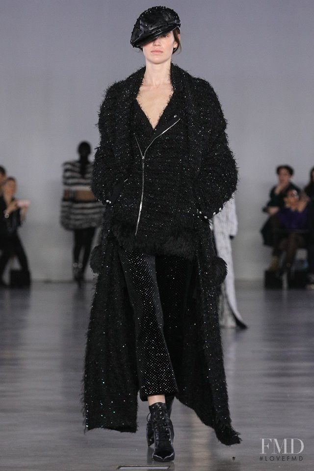 Ellen Vang featured in  the Balmain fashion show for Autumn/Winter 2019
