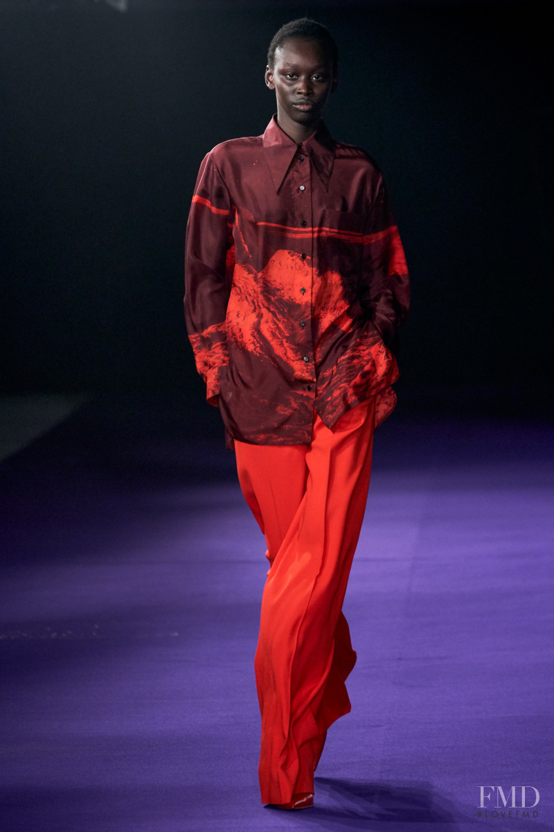 Sabah Koj featured in  the Kwaidan Editions fashion show for Autumn/Winter 2019