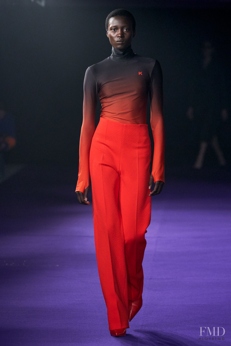 Rouguy Faye featured in  the Kwaidan Editions fashion show for Autumn/Winter 2019