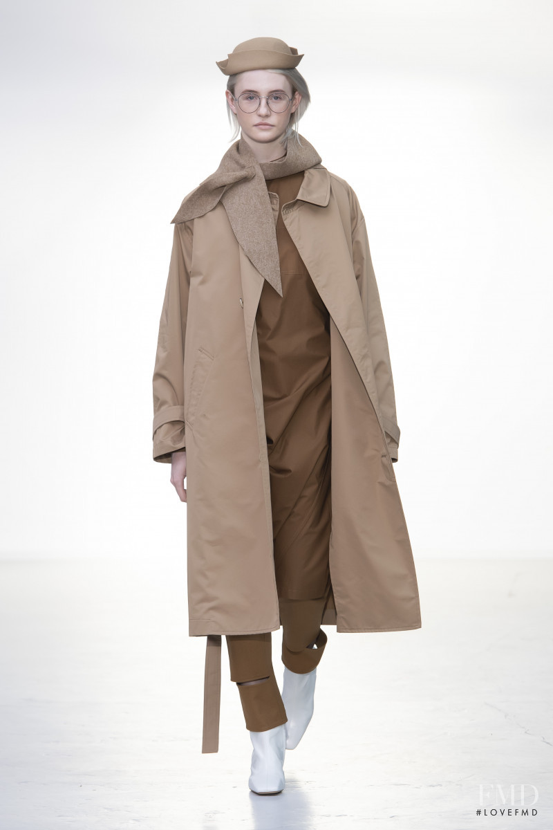 Daniela Beresova featured in  the Nehera fashion show for Autumn/Winter 2019