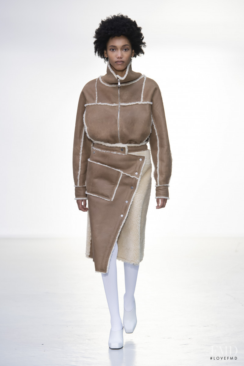 Ashanti Hildreth featured in  the Nehera fashion show for Autumn/Winter 2019
